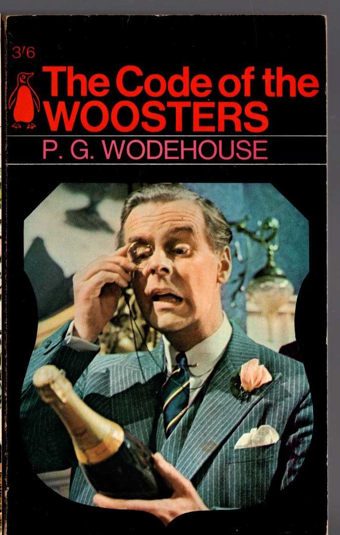 P.G. Wodehouse  THE CODE OF THE WOOSTERS (Ian Carmichael) front book cover image