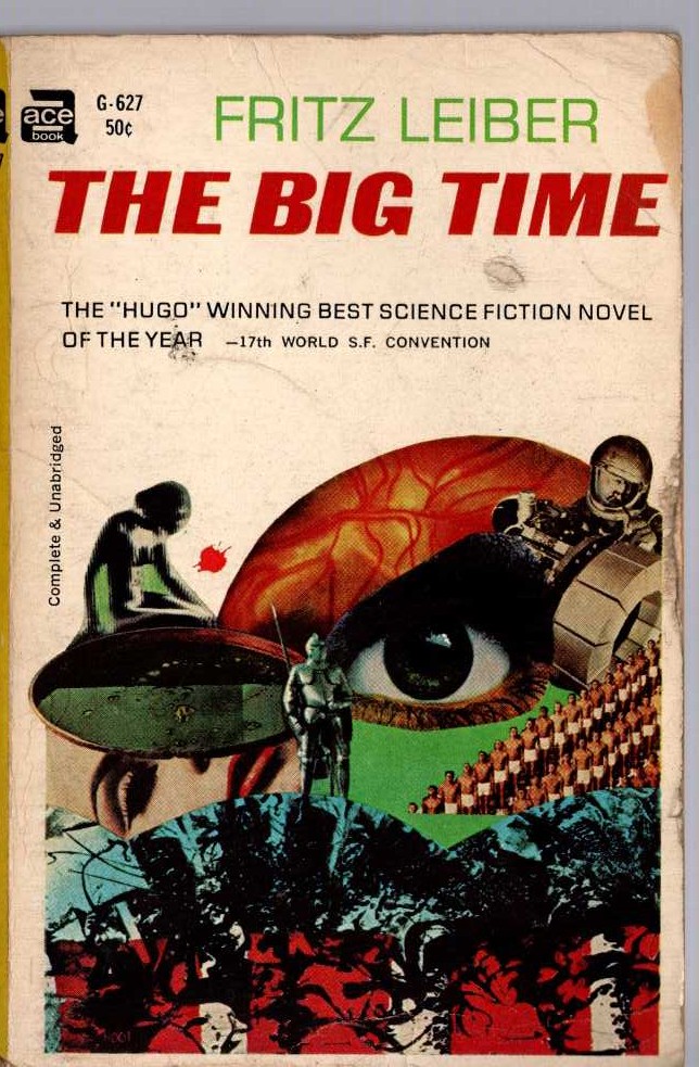 Fritz Leiber  THE BIG TIME front book cover image
