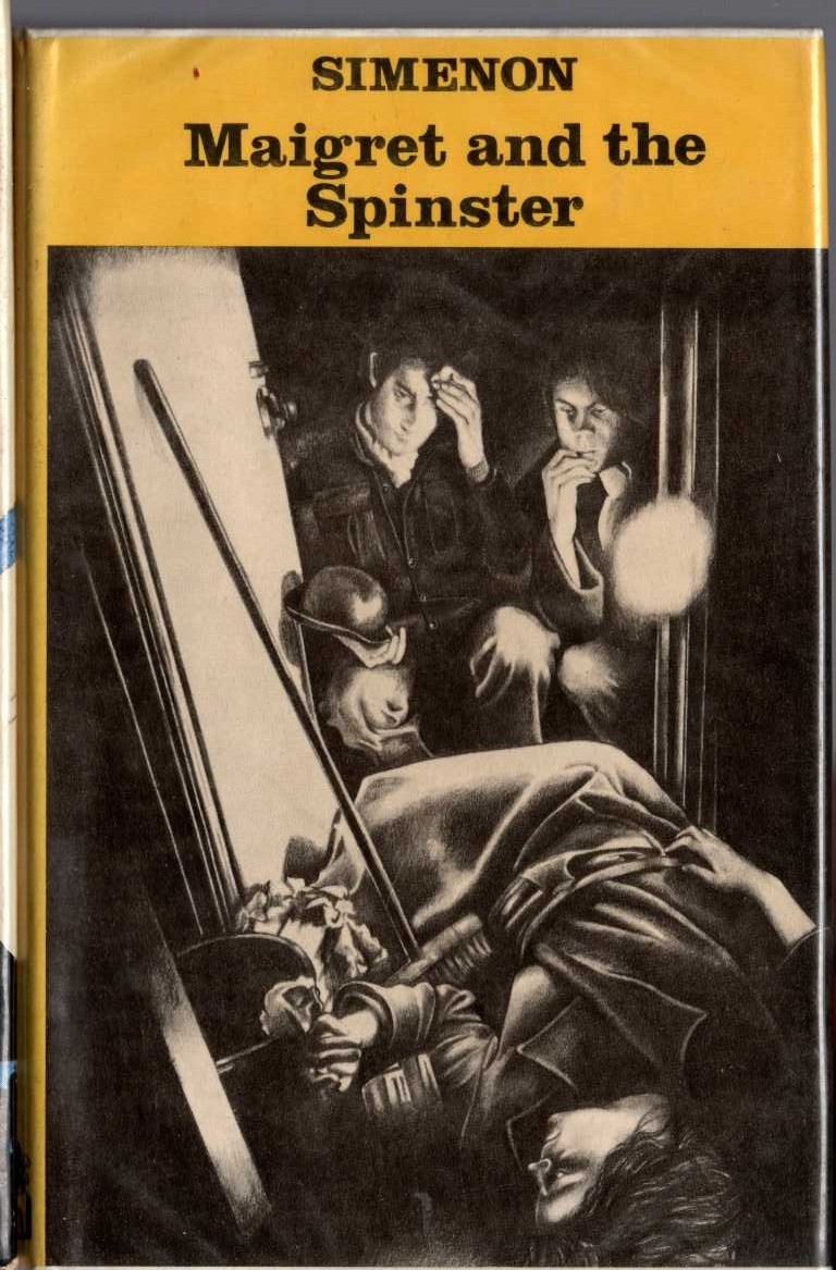 MAIGRET AND THE SPINSTER front book cover image