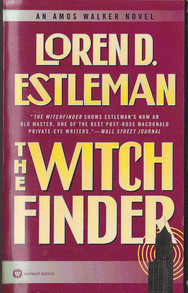 Loren D. Estleman  THE WITCHFINDER front book cover image