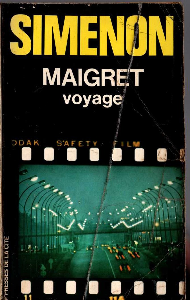 Georges Simenon  MAIGRET VOYAGE front book cover image