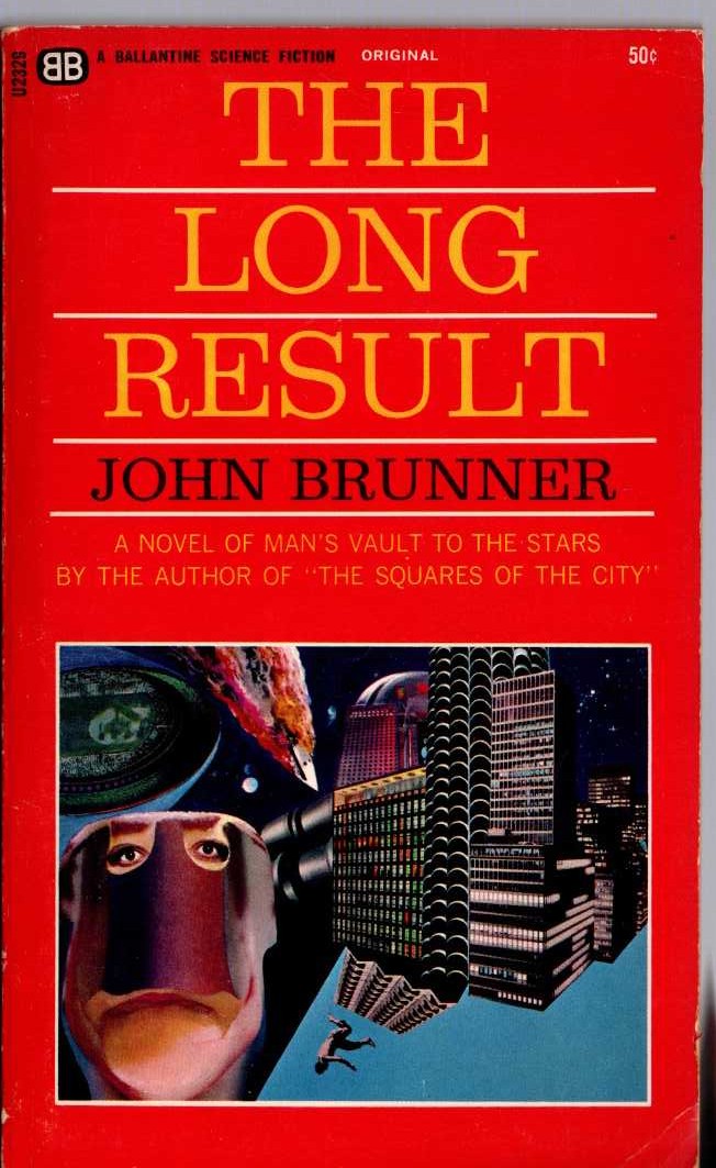 John Brunner  THE LONG RESULT front book cover image