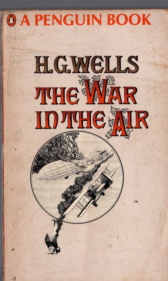 H.G. Wells  THE WAR IN THE AIR front book cover image