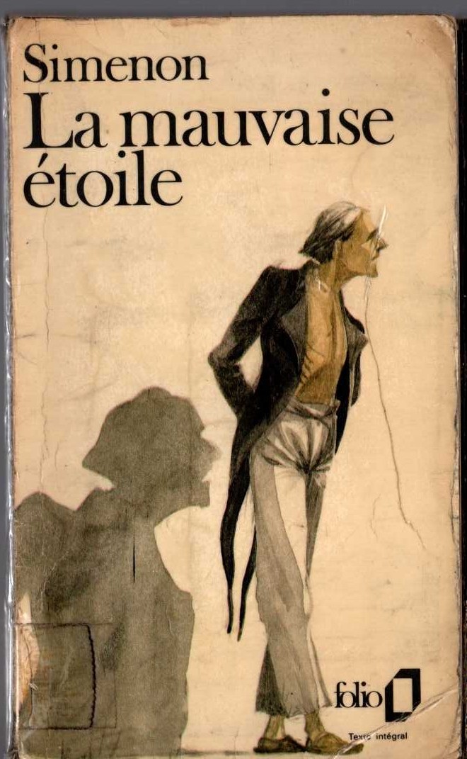 Georges Simenon  LA MAUVAISE ETOILE front book cover image