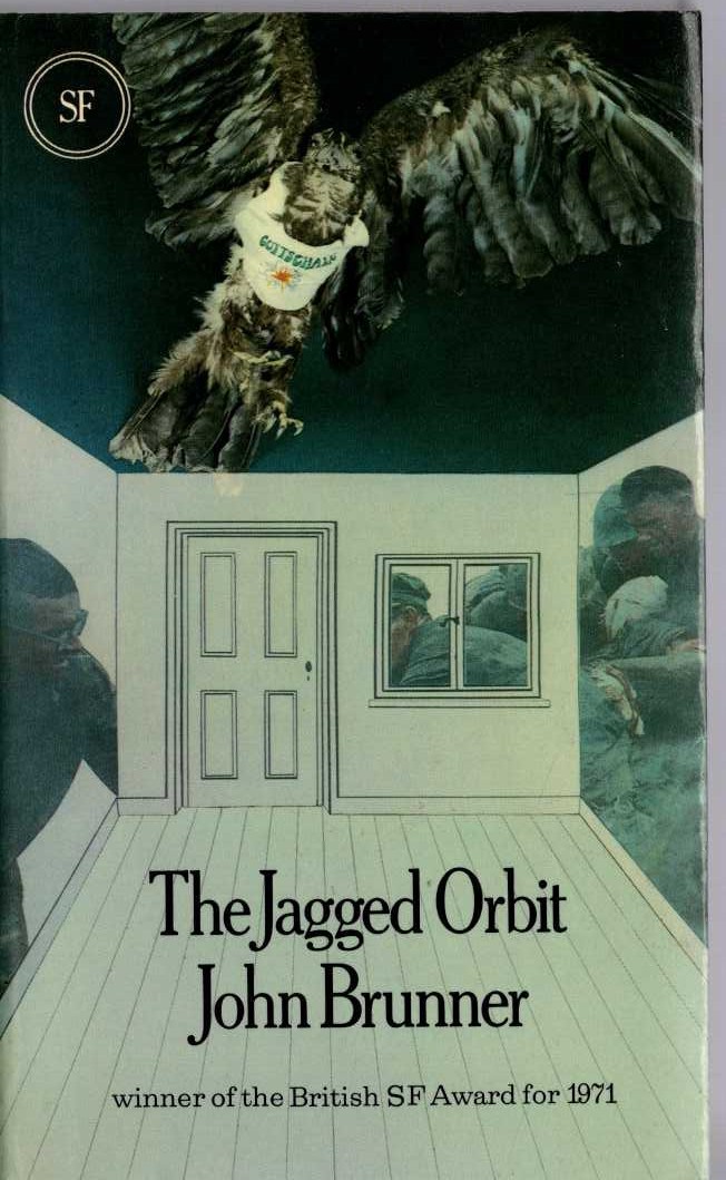 John Brunner  THE JAGGED ORBIT front book cover image