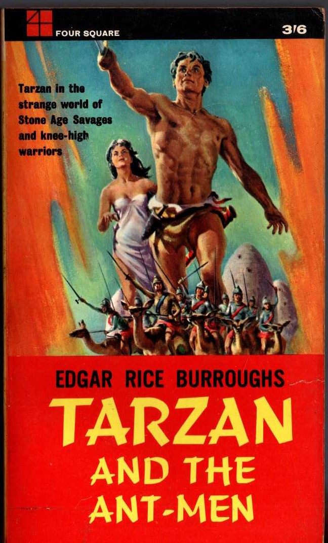 Edgar Rice Burroughs  TARZAN AND THE ANT-MEN front book cover image