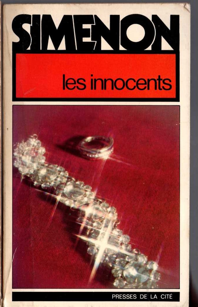 Georges Simenon  LES INNOCENTS front book cover image