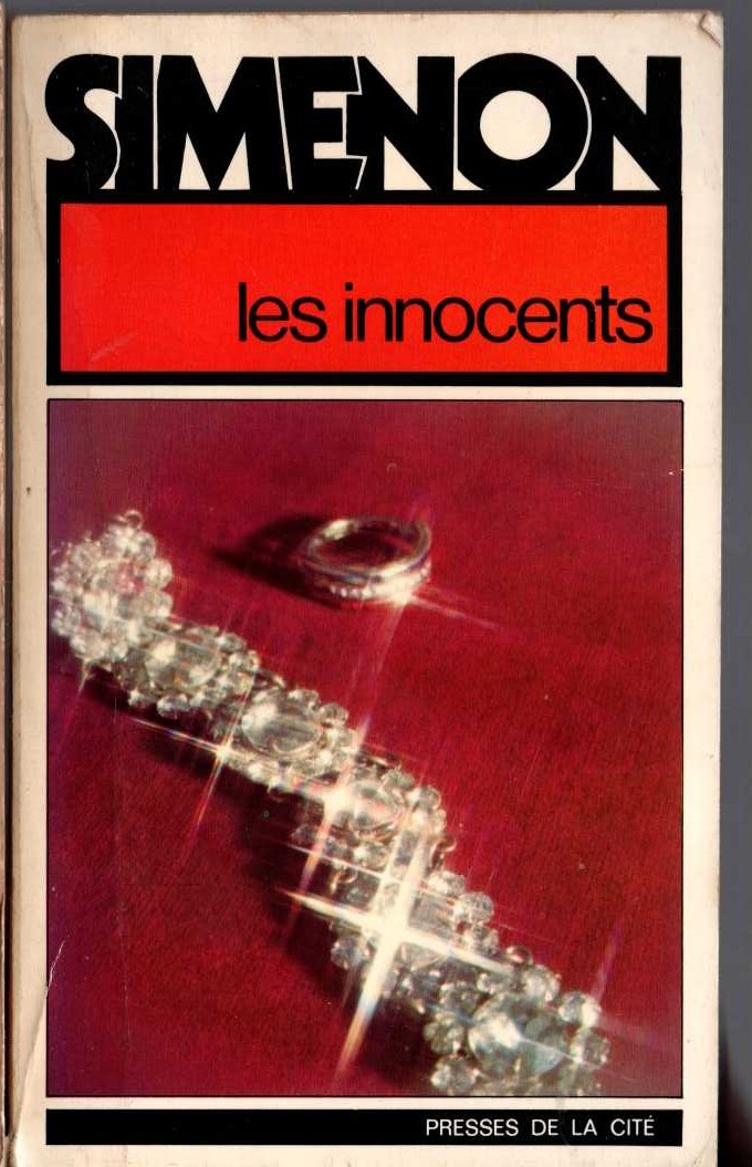 Georges Simenon  LES INNOCENTS front book cover image