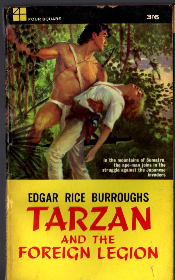 Edgar Rice Burroughs  TARZAN AND THE FOREIGN LEGION front book cover image