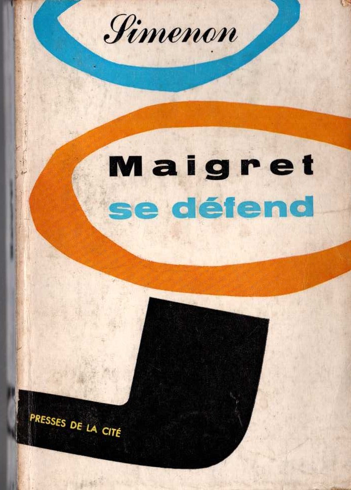 Georges Simenon  MAIGRET SE DEFEND front book cover image