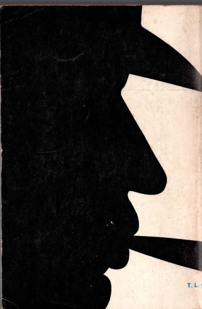 Georges Simenon  MAIGRET SE DEFEND magnified rear book cover image