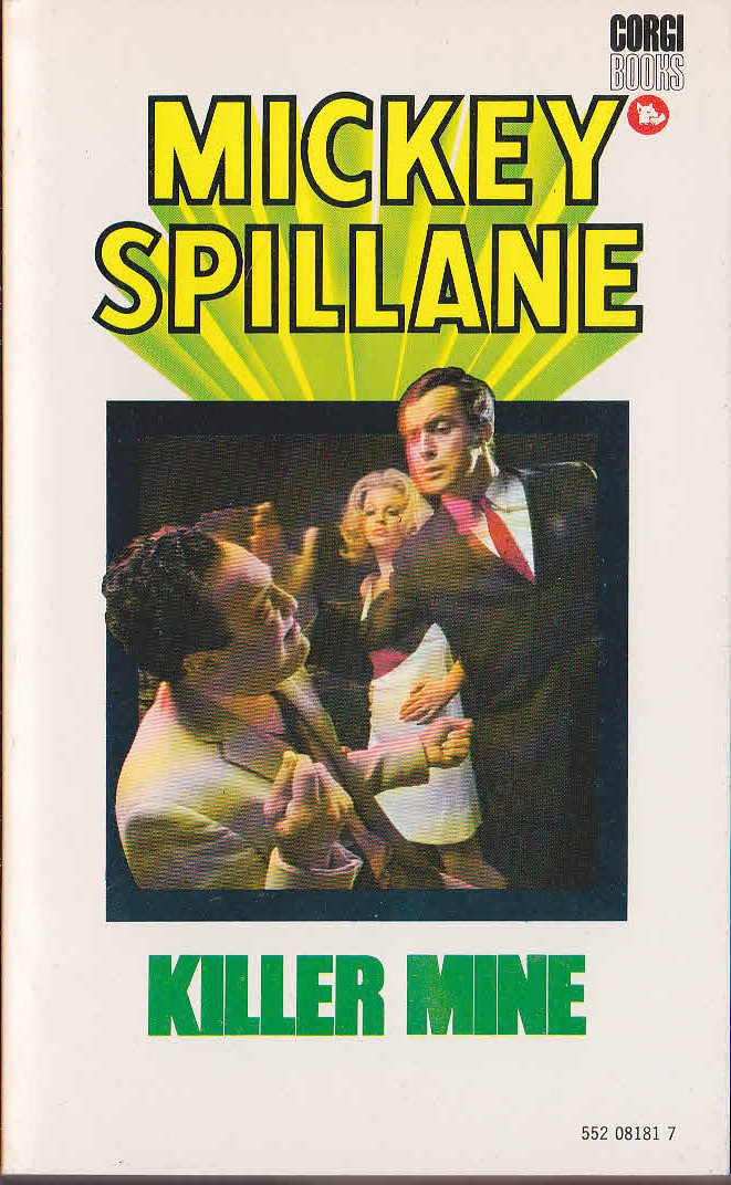 Mickey Spillane  KILLER MINE front book cover image