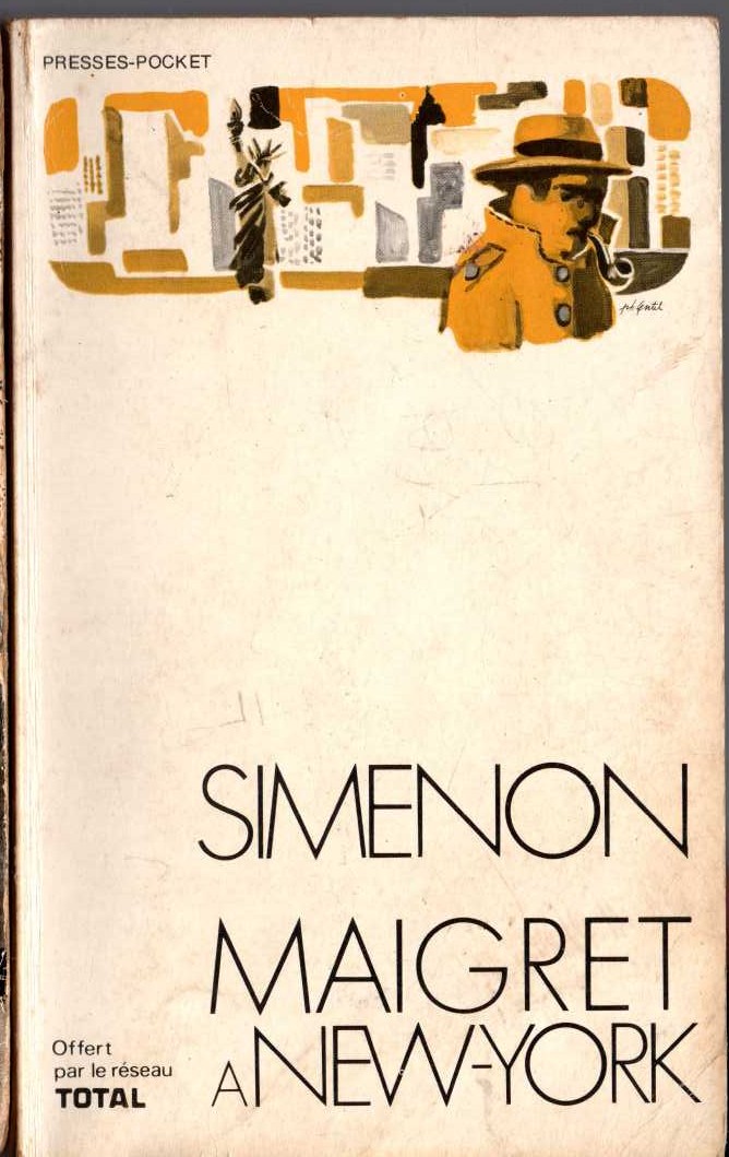 Georges Simenon  MAIGRET A NEW-YORK front book cover image