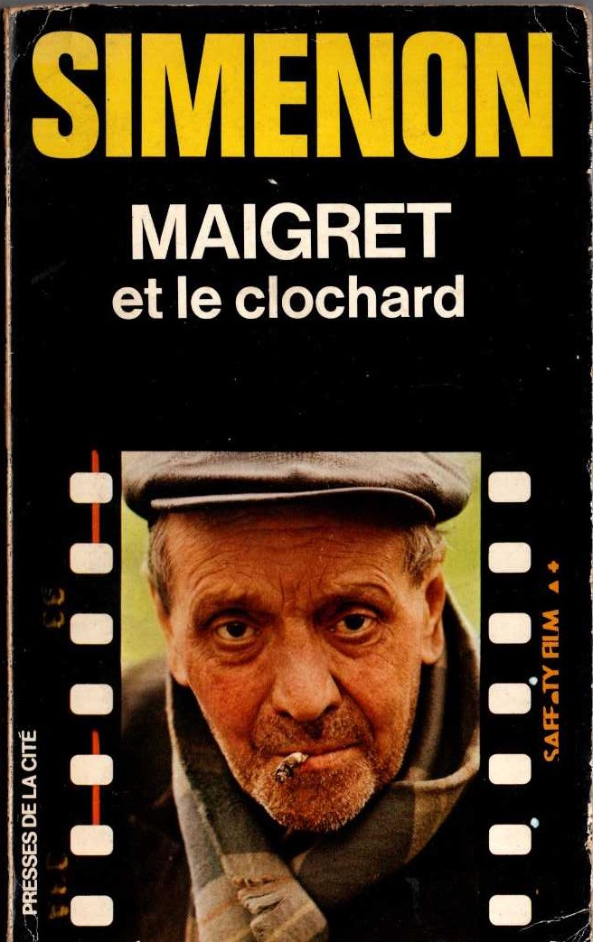 Georges Simenon  MAIGRET ET LE CLOCHARD front book cover image