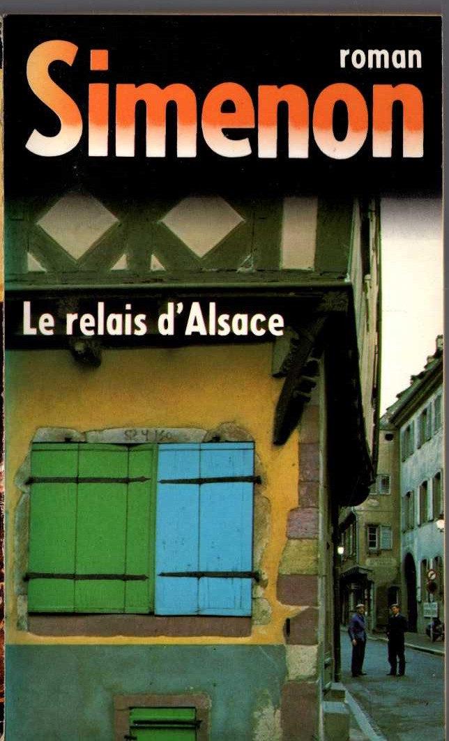 Georges Simenon  LE RELAIS D'ALSACE front book cover image