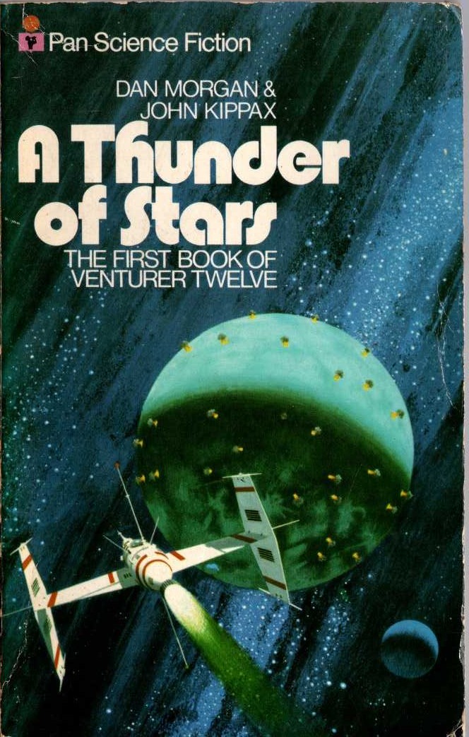 Dan Morgan  A THUNDER OF STARS front book cover image