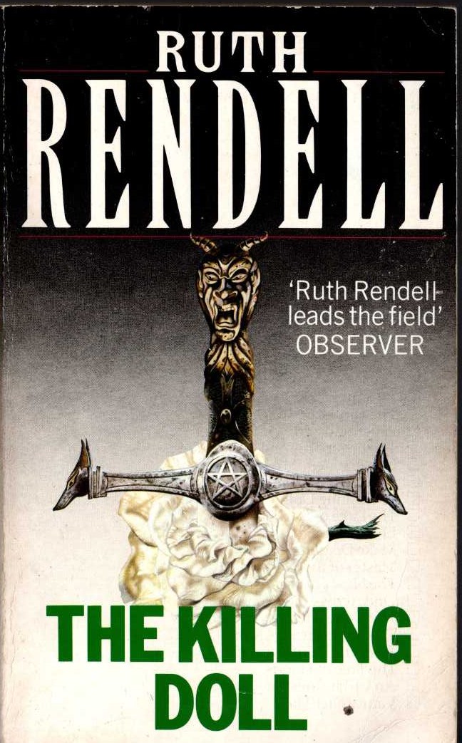 Ruth Rendell  THE KILLING DOLL front book cover image