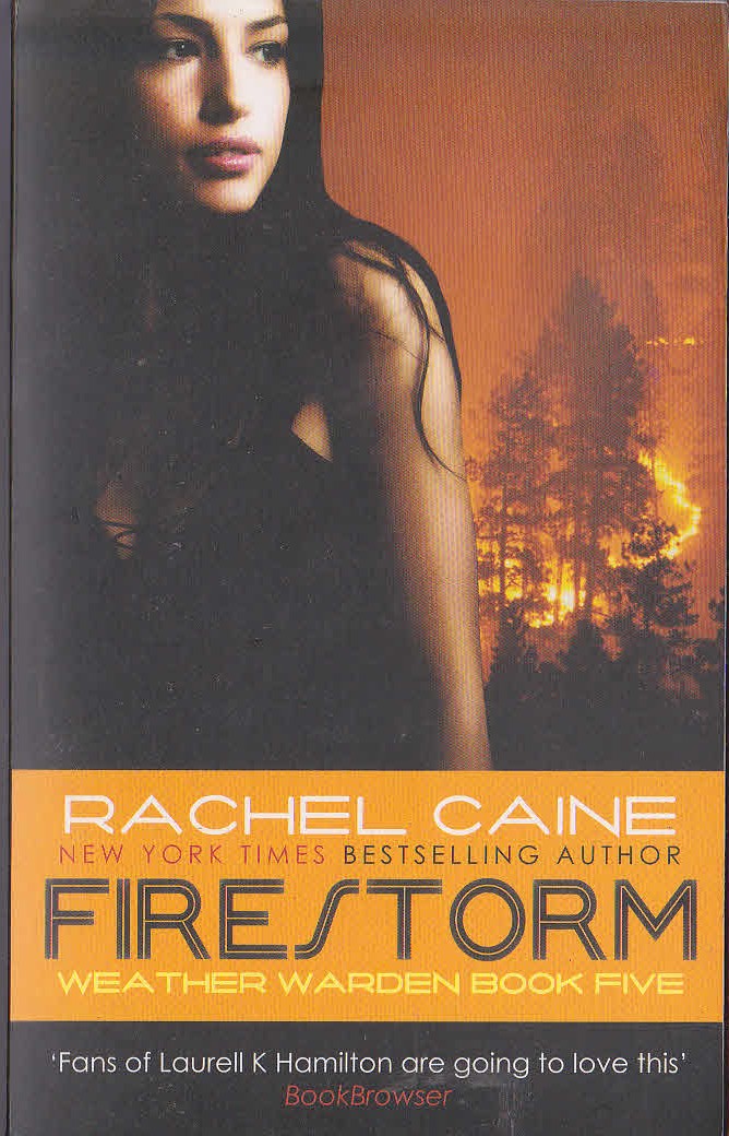 Rachel Caine  FIRESTORM front book cover image