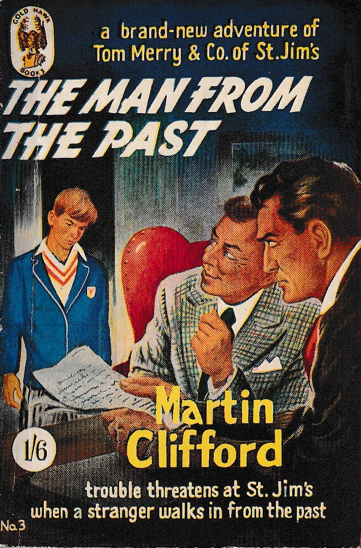 Martin Clifford  THE MAN FROM THE PAST front book cover image