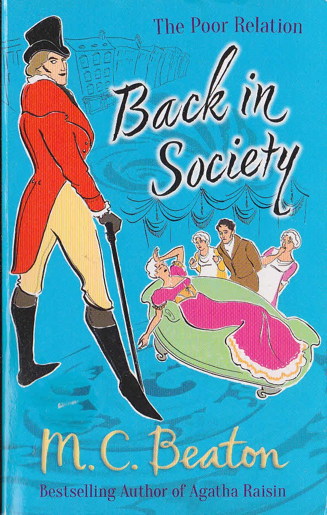 M.C. Beaton  BACK IN SOCIETY front book cover image