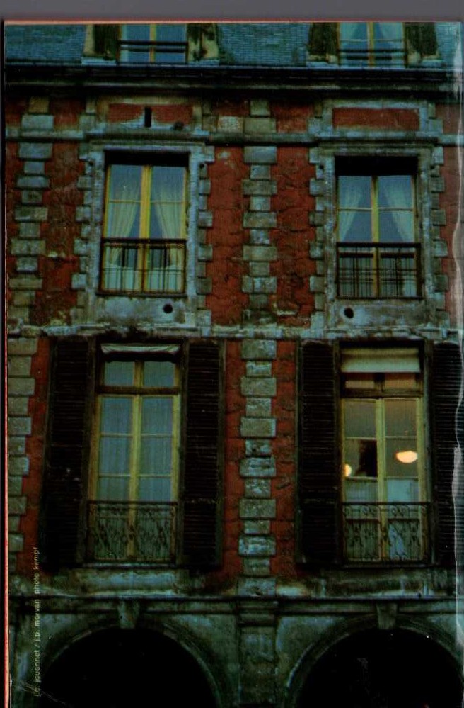 Georges Simenon  L'OMBRE CHINOISE magnified rear book cover image