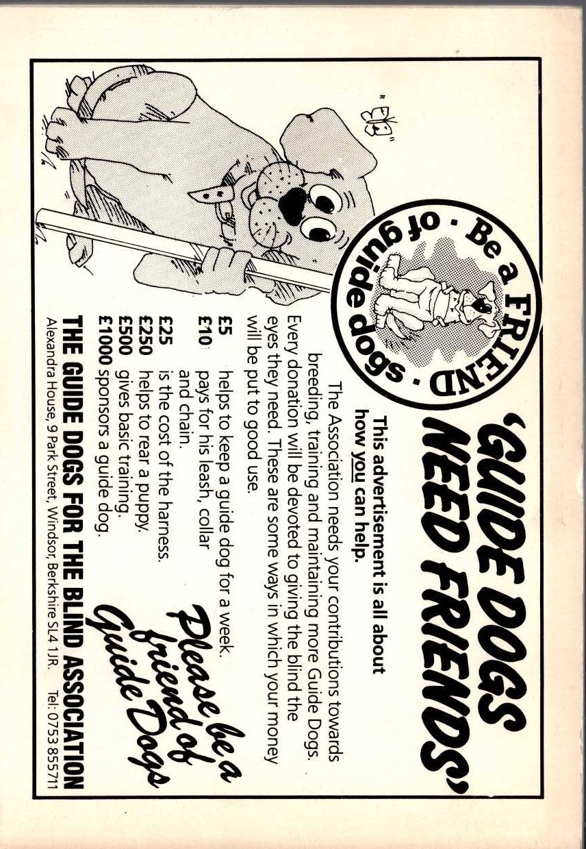 Alex Graham  FRED BASSET #40 magnified rear book cover image