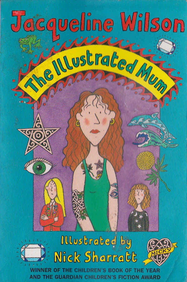 Jacqueline Wilson  THE ILLUSTRATED MUM front book cover image