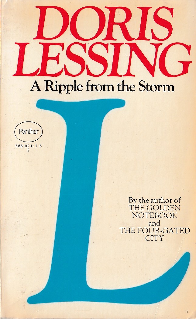 Doris Lessing  A RIPPLE FROM THE STORM front book cover image
