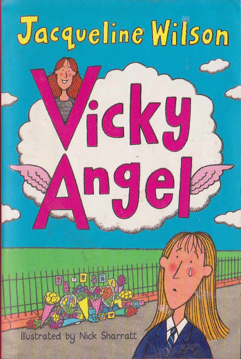 Jacqueline Wilson  VICKY ANGEL front book cover image
