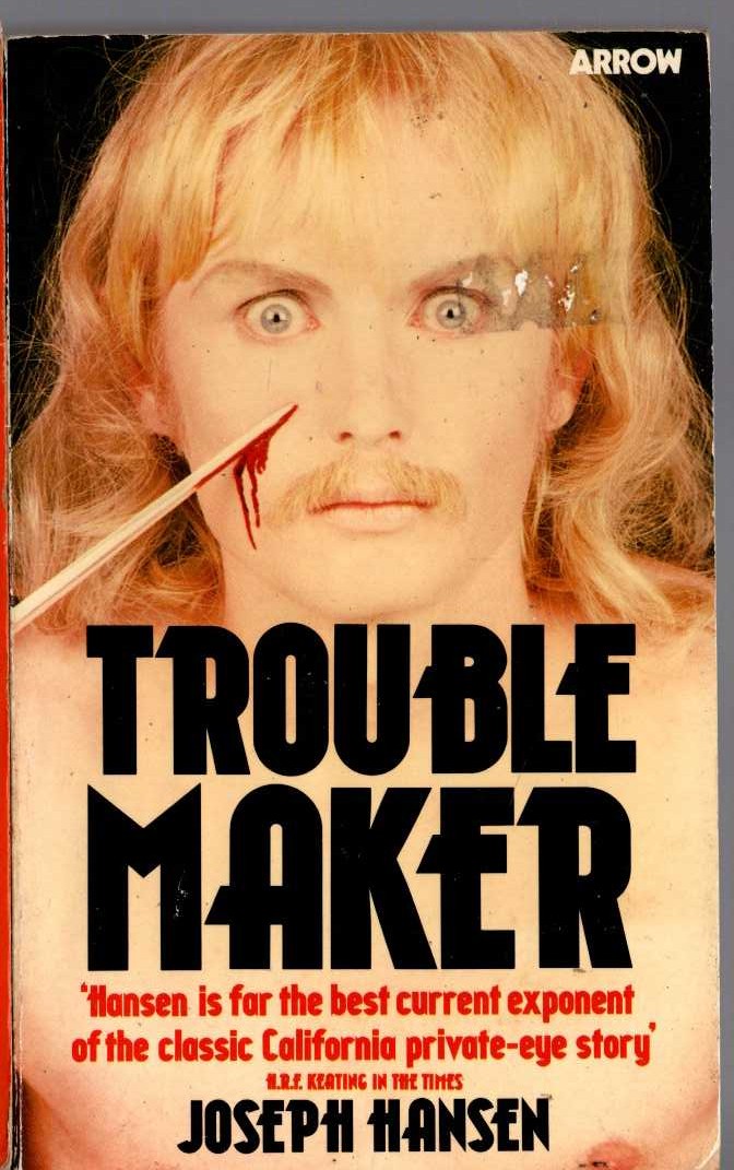 Joseph Hansen  TROUBLE MAKER front book cover image