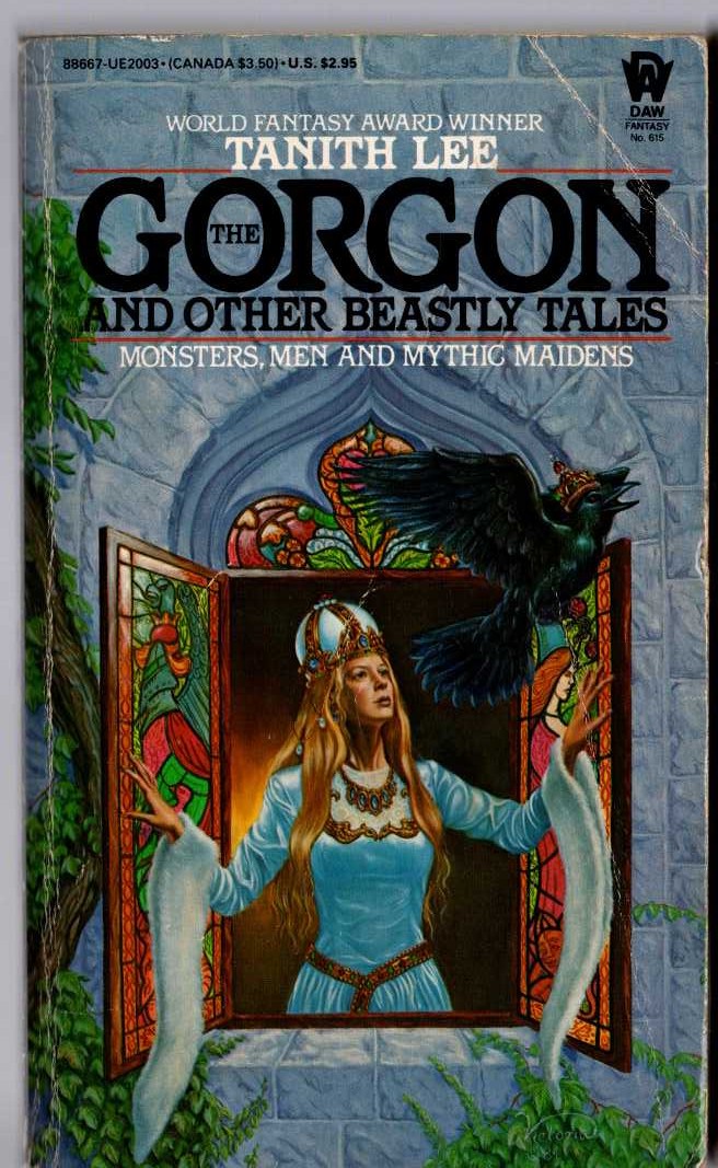 Tanith Lee  THE GORGON and other beastly tales front book cover image