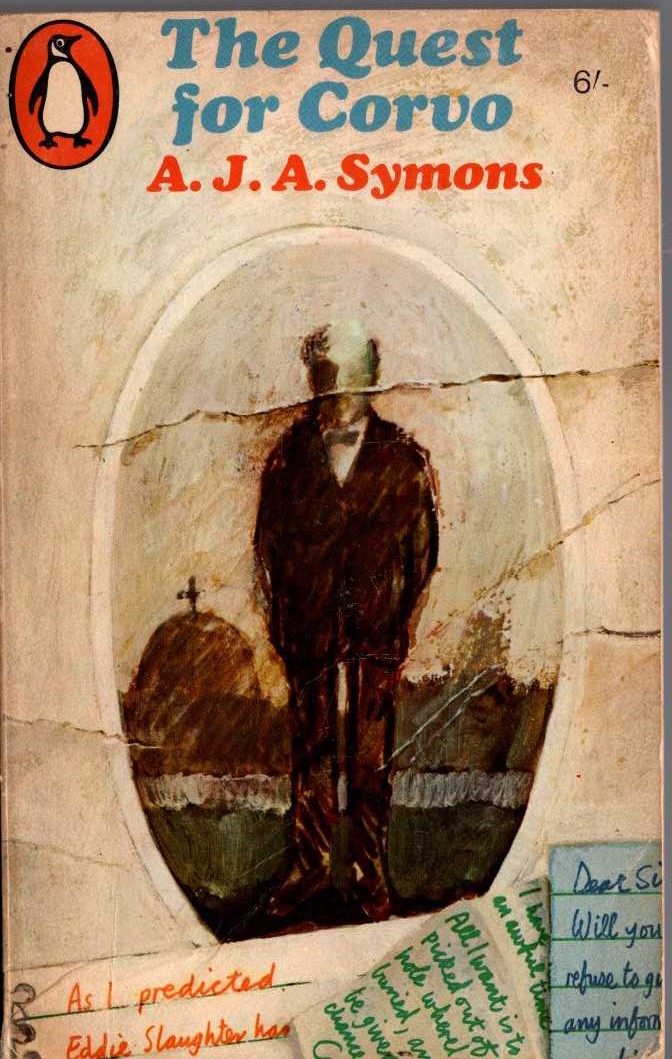 A.J.A. Symons  THE QUEST FOR CORVO front book cover image