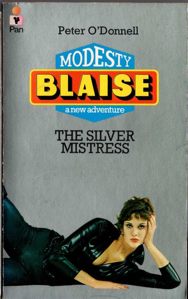 Peter O'Donnell  THE SILVER MISTRESS front book cover image