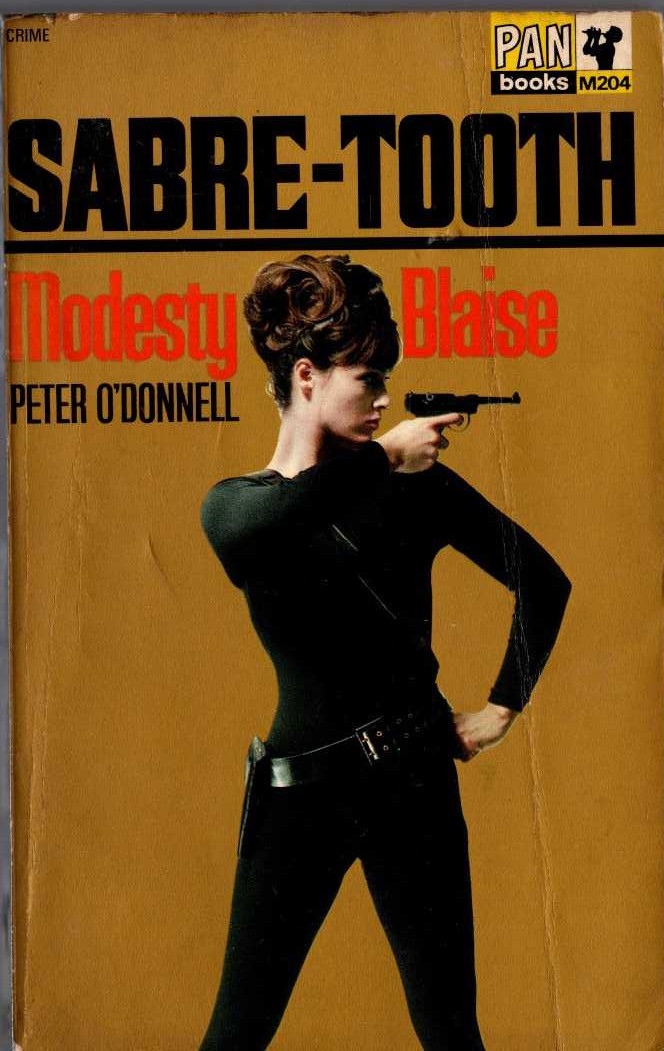Peter O'Donnell  SABRE-TOOTH front book cover image