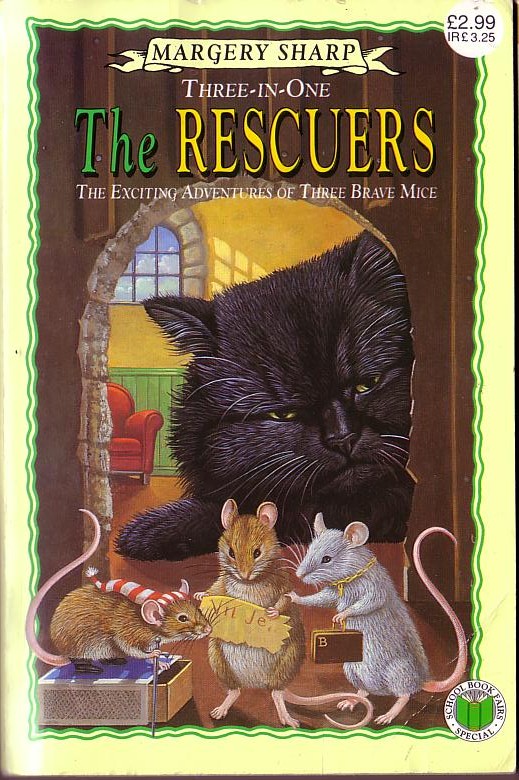 Margery Sharp  THE RESCUERS/ MISS BIANCA/ THE TURRET front book cover image