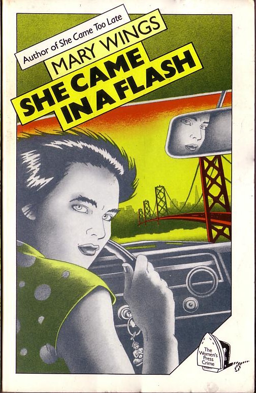 Mary Wings  SHE CAME IN A FLASH front book cover image