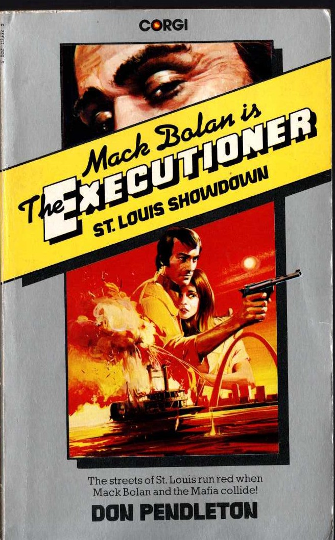 Don Pendleton  THE EXECUTIONER 23: ST.LOUIS SHOWDOWN front book cover image
