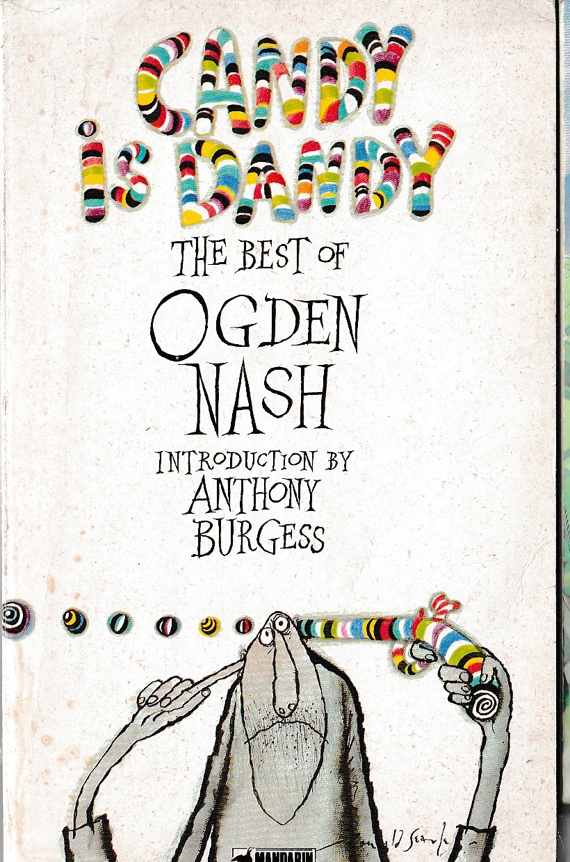 Ogden Nash  CANDY IS DANDY: THE BEST OF OGDEN NASH front book cover image