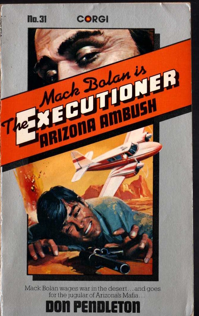 Don Pendleton  THE EXECUTIONER 31: ARIZONA AMBUSH front book cover image