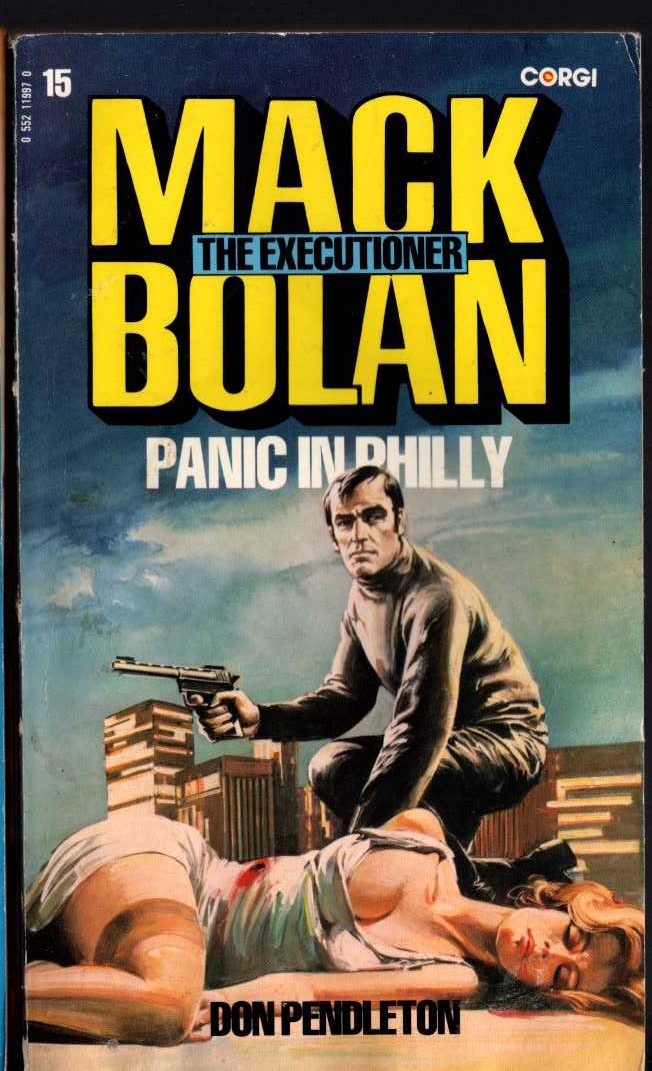 Don Pendleton  THE EXECUTIONER 15: PANIC IN PHILLY front book cover image