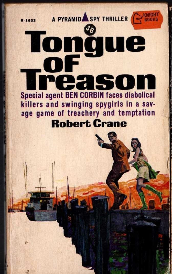 Robert Crane  TONOGUE OF TREASON front book cover image