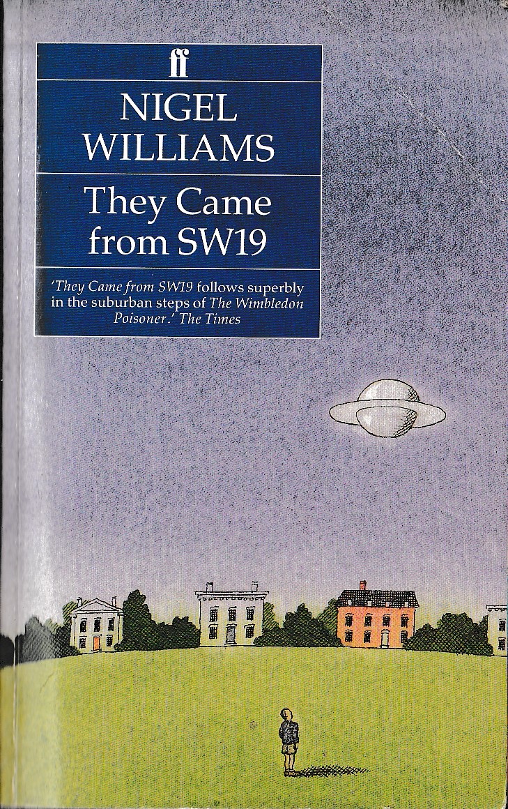 Nigel Williams  THEY CAME FROM SW19 front book cover image