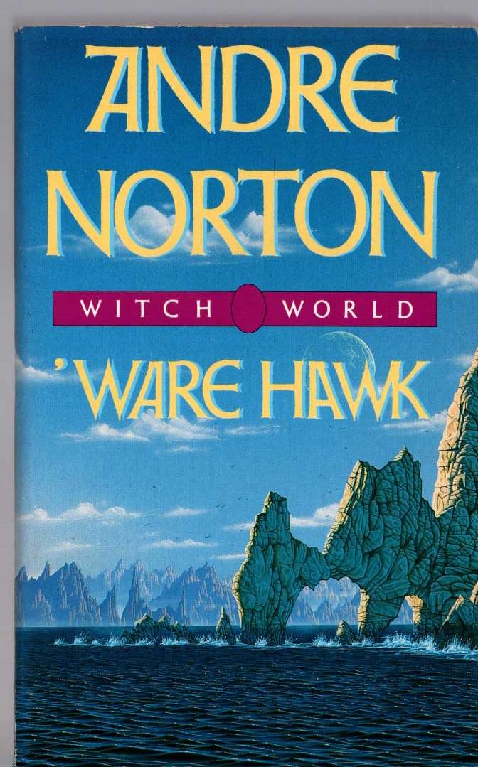 Andre Norton  'WARE HAWK front book cover image