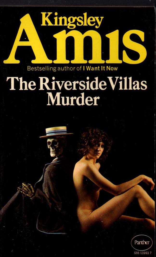 Kingsley Amis  THE RIVERSIDE VILLAS MURDER front book cover image