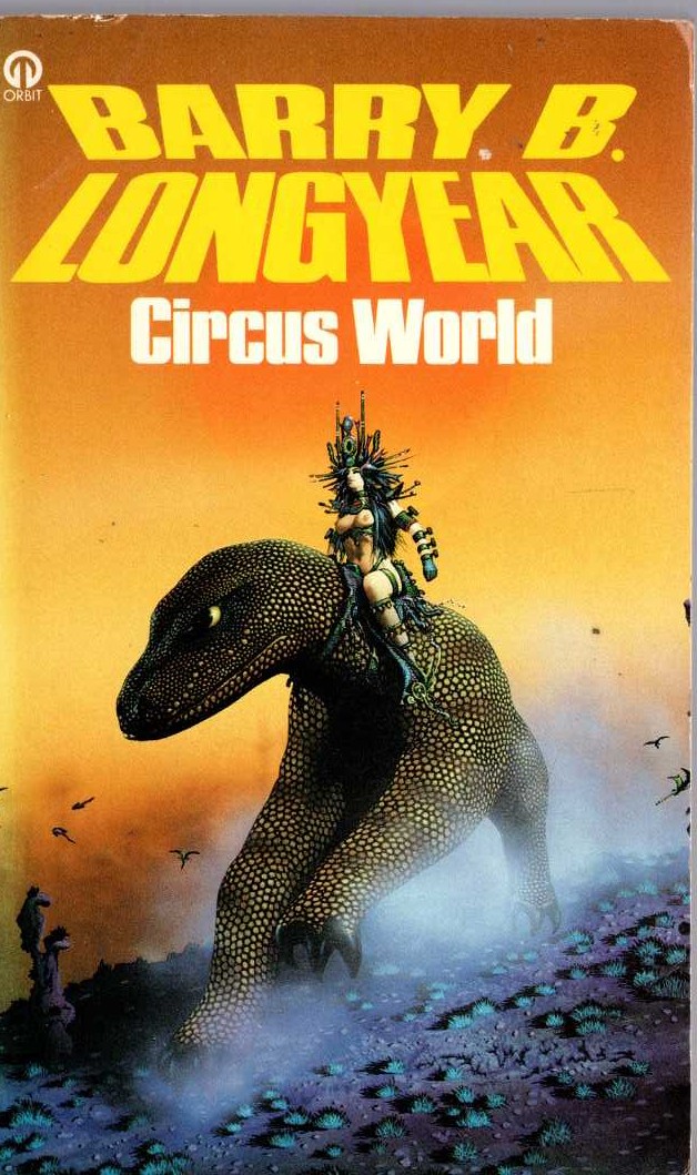 Barry B. Longyear  CIRCUS WORLD front book cover image