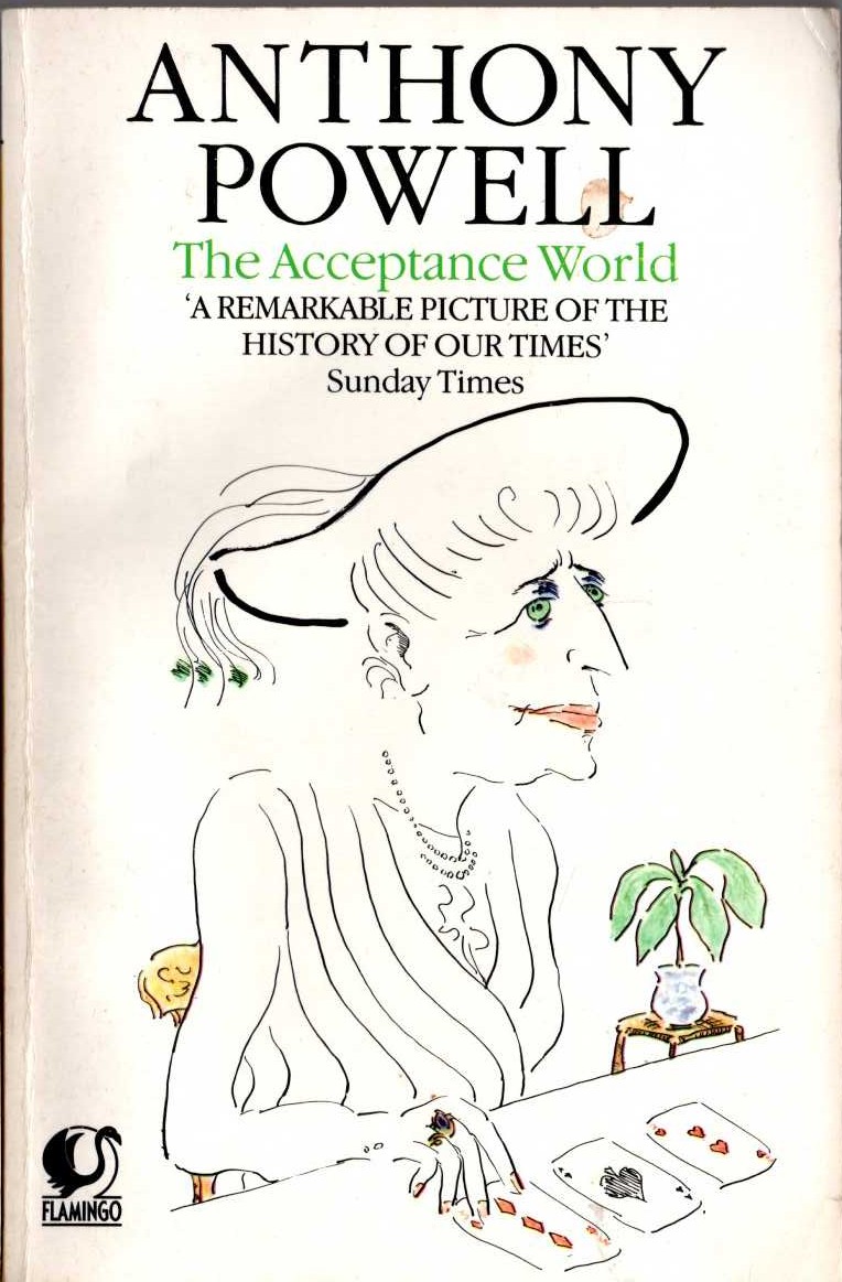 Anthony Powell  THE ACCEPTANCE WORLD front book cover image