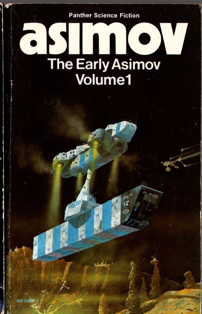 Isaac Asimov  THE EARLY ASIMOV. Volume 1 front book cover image