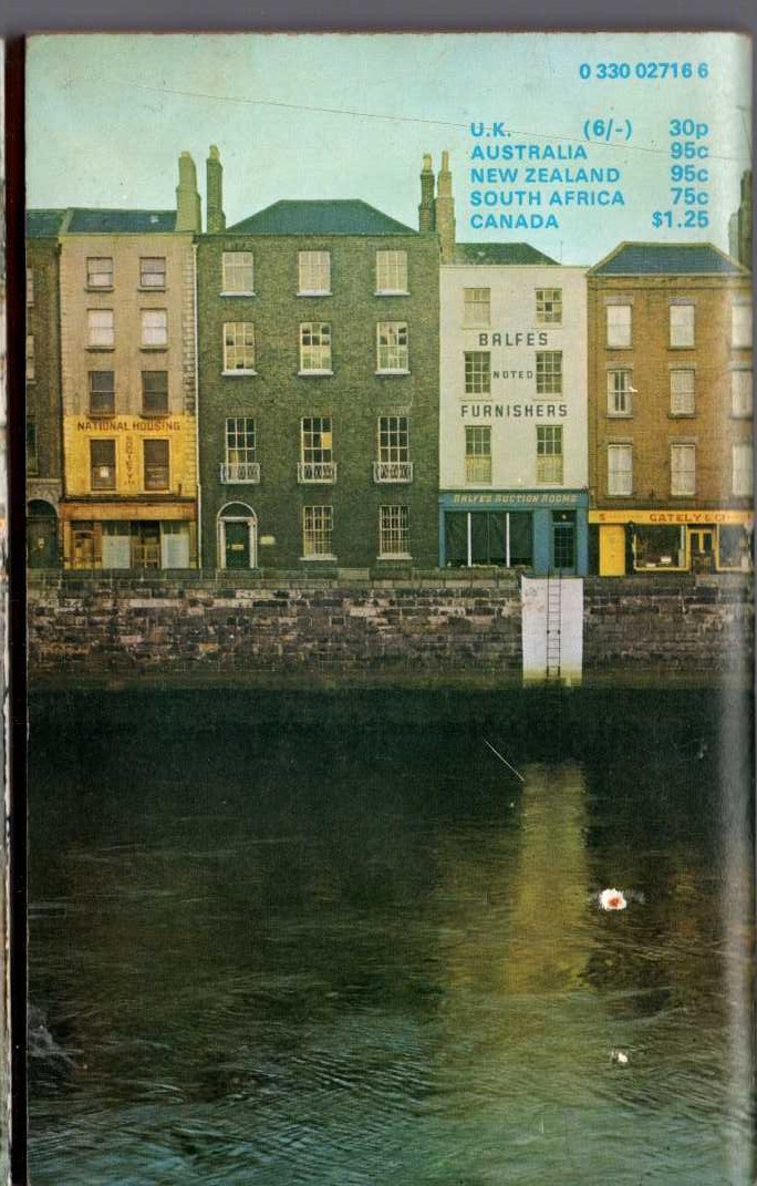 Sean O'Casey  AUTOBIOGRAPHY Book 1: I KNOCK AT THE DOOR magnified rear book cover image