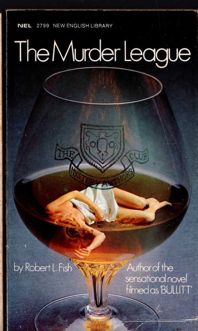 Robert L. Fish  THE MURDER LEAGUE front book cover image