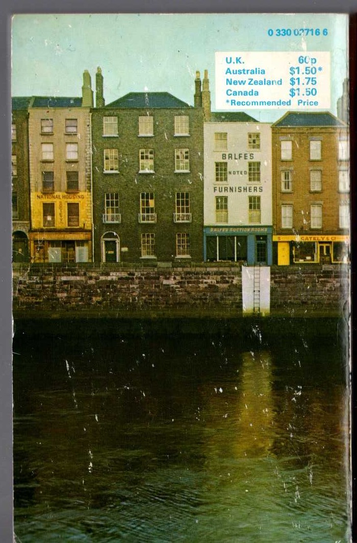 Sean O'Casey  AUTOBIOGRAPHY Book 1: I KNOCK AT THE DOOR magnified rear book cover image
